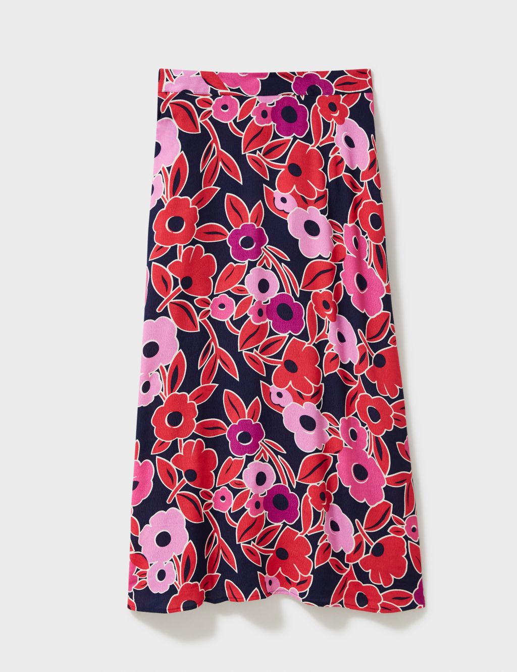 Floral Midi A-Line Skirt 1 of 5