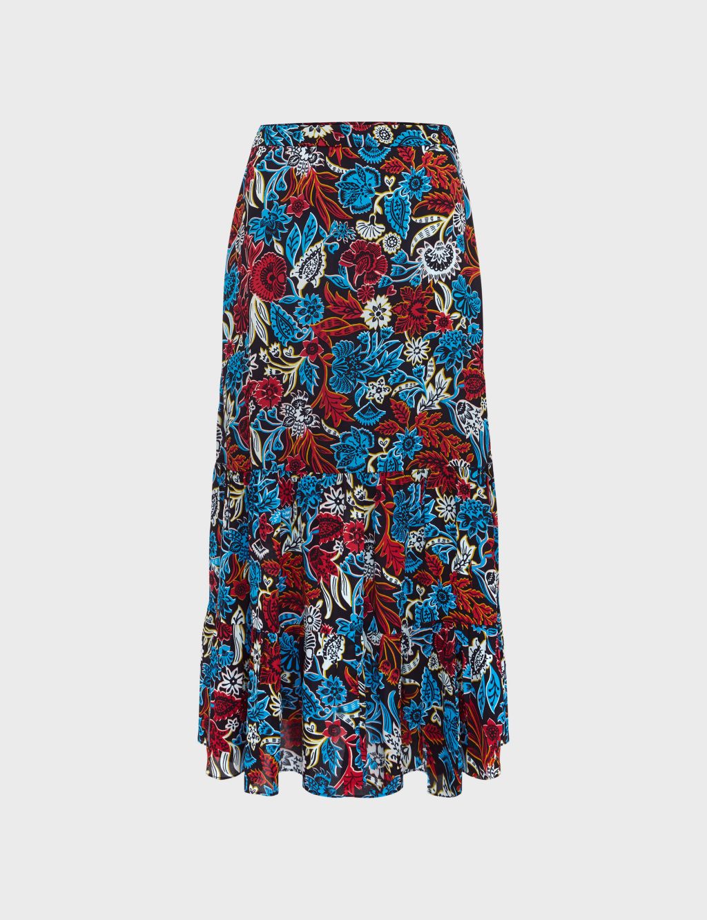 Floral Midi A-Line Skirt 1 of 7
