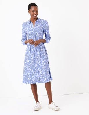 marks and spencer shirt dress