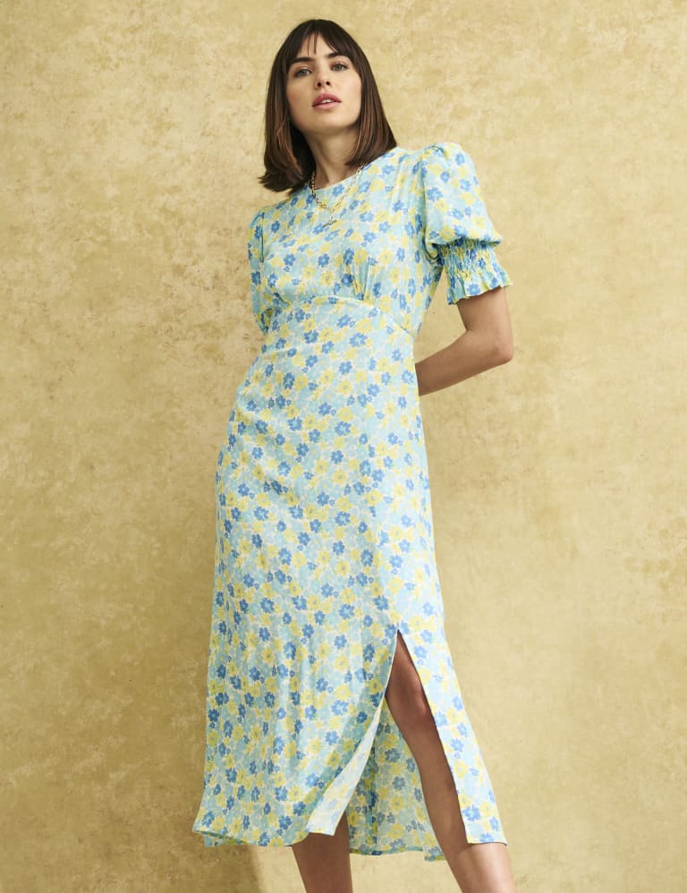 Floral Midi Tea Dress | Nobody's Child | Mu0026S