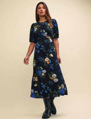 Midi frock shop dress