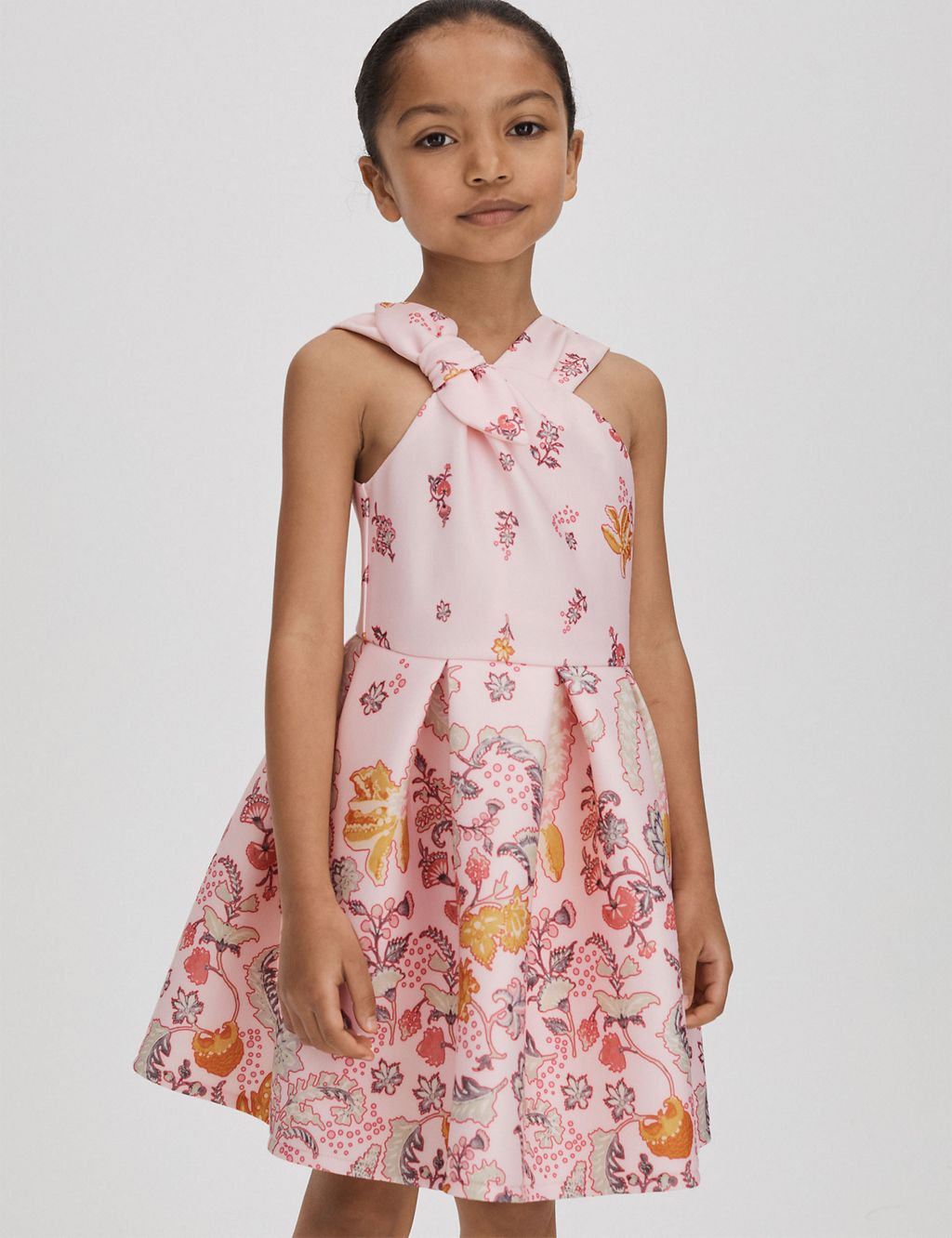 Floral Occasion Dress (4-14 Yrs) 3 of 5