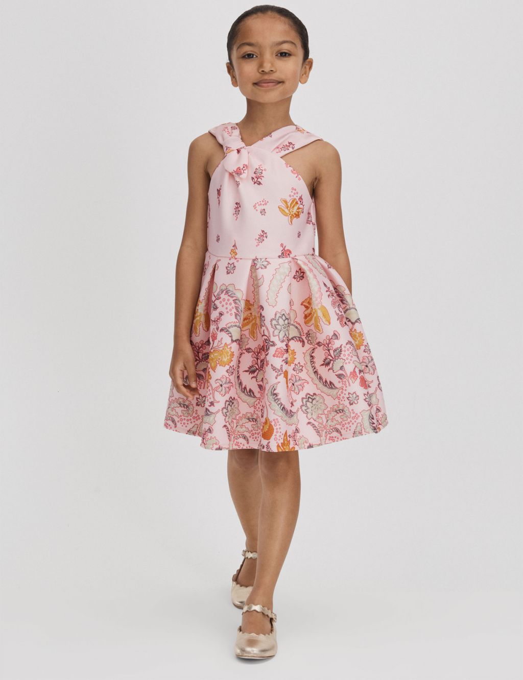 Floral Occasion Dress (4-14 Yrs) 2 of 5