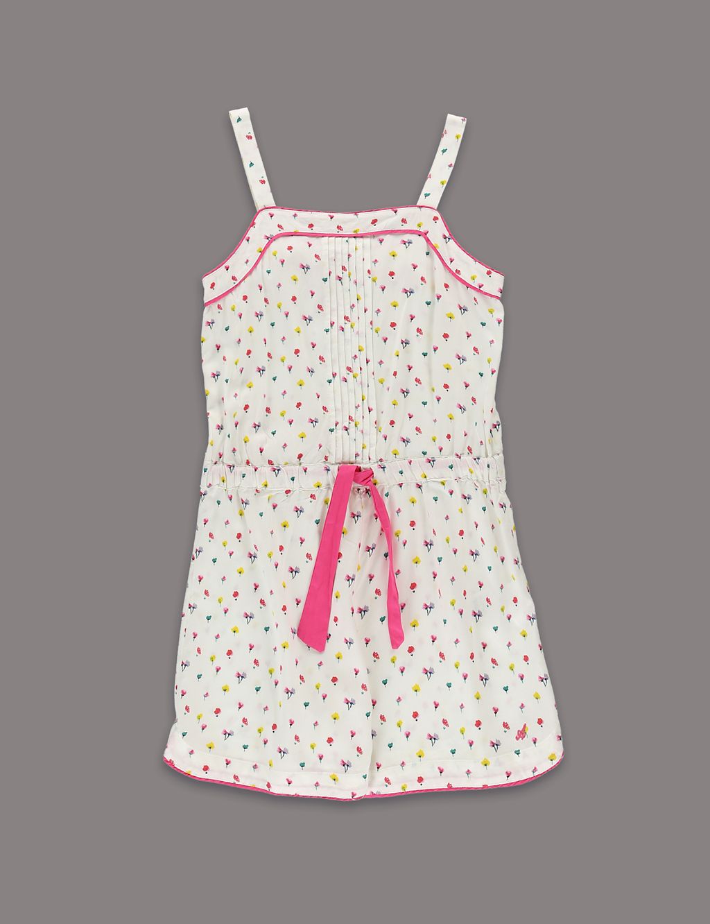 Floral Playsuit (3-14 Years) 1 of 3