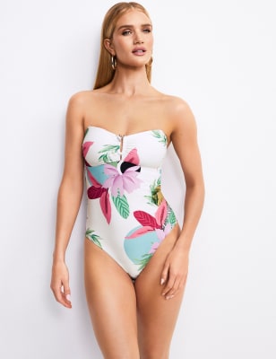 marks and spencer bandeau swimsuit