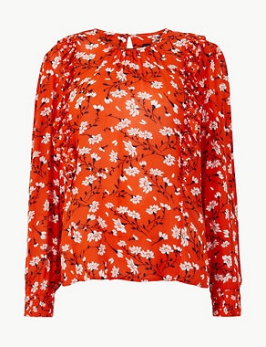 Floral Print Blouse Image 2 of 4