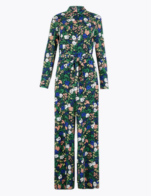 M&s discount floral jumpsuit