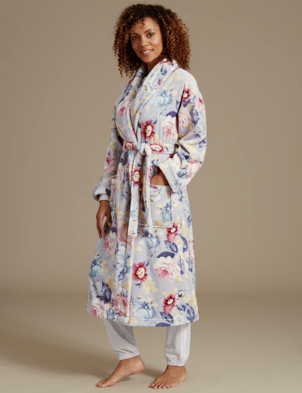 Floral Print Dressing Gown 3 of 7