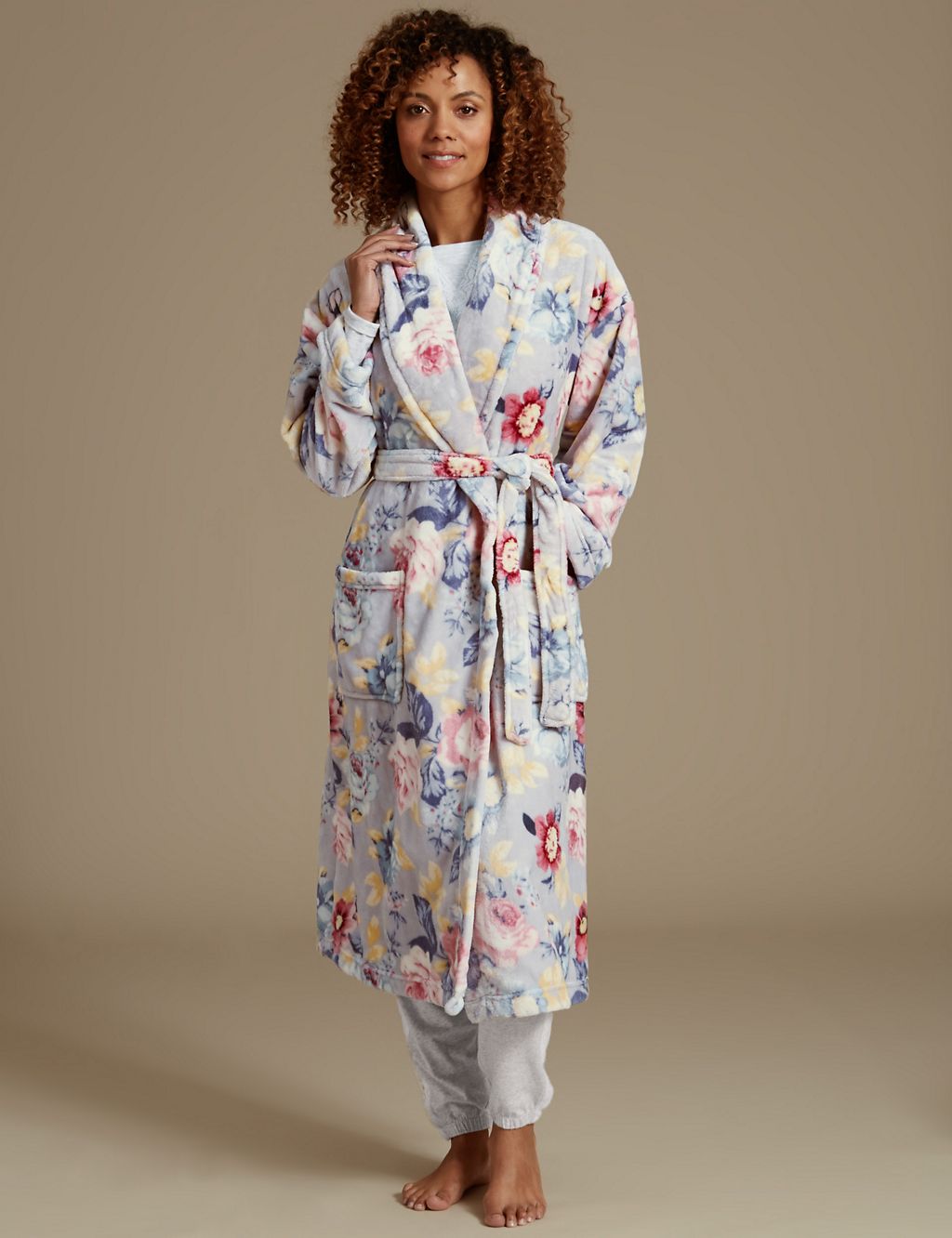 Floral Print Dressing Gown 7 of 7