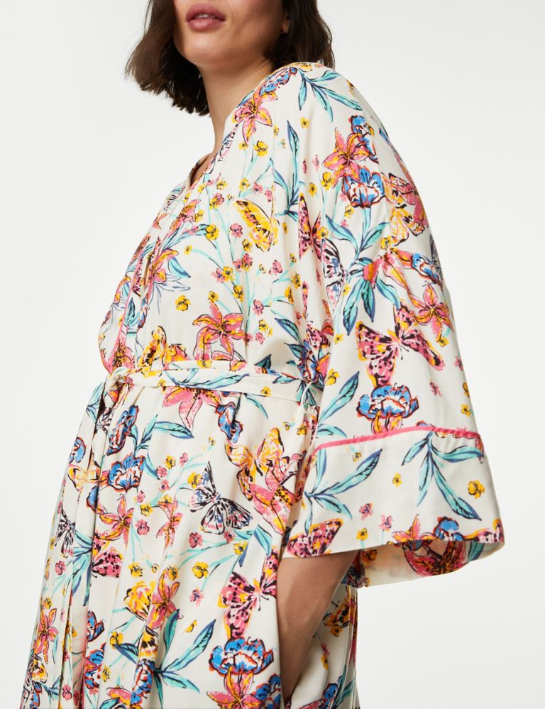 Floral Print Dressing Gown 4 of 5