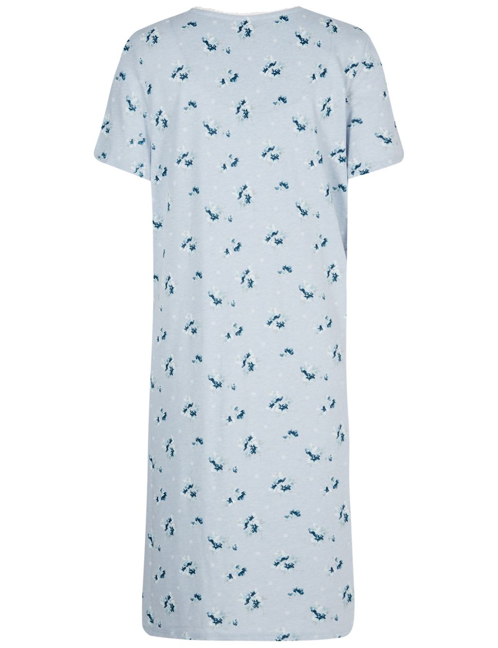 Floral Print Embroidered Nightdress 6 of 6