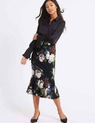 Fishtail skirt clearance marks and spencer