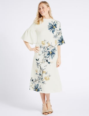 M&s on sale white dress