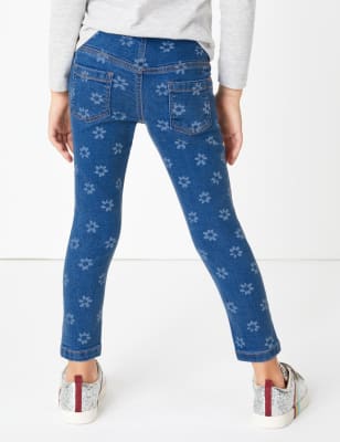 Flower 2024 print jeggings