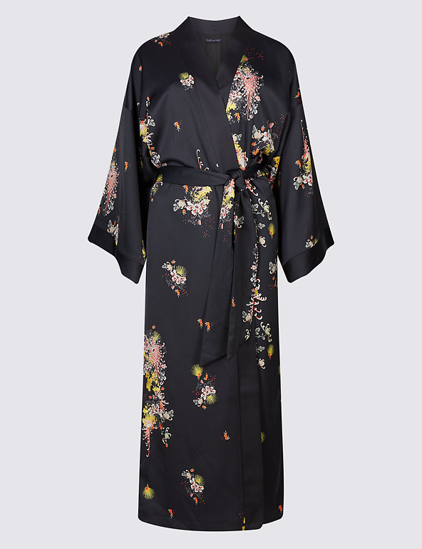 Ladies Marks & Spencer vintage beige cream kimono style blouse size 14