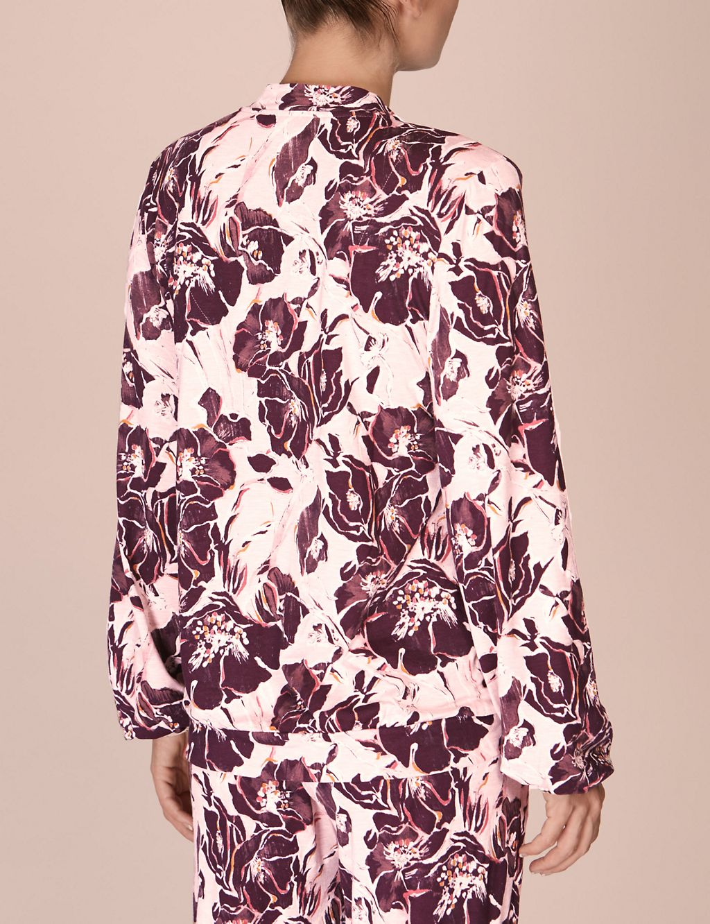 Floral Print Long Sleeve Pyjama Top 2 of 6
