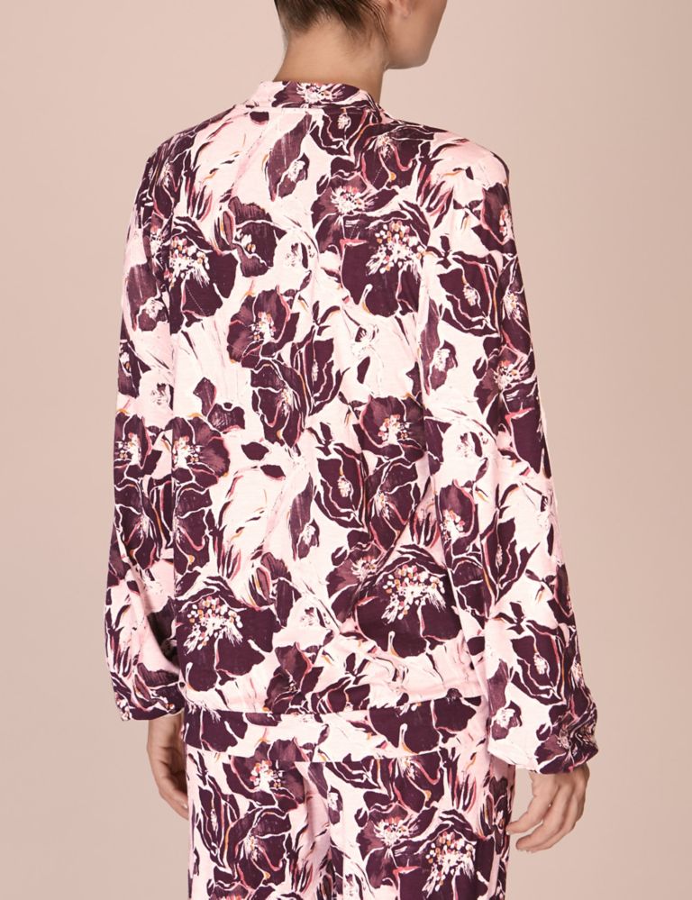 Floral Print Long Sleeve Pyjama Top 3 of 6