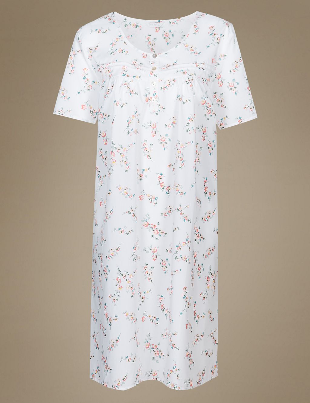 Floral Print Nightdress 1 of 3