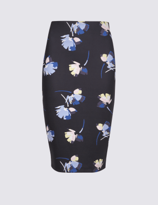 Marks and spencer 2024 navy blue pencil skirt