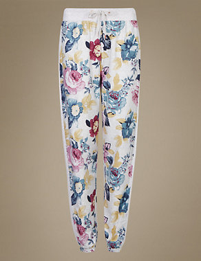 Floral Print Pyjama Bottoms Image 2 of 4
