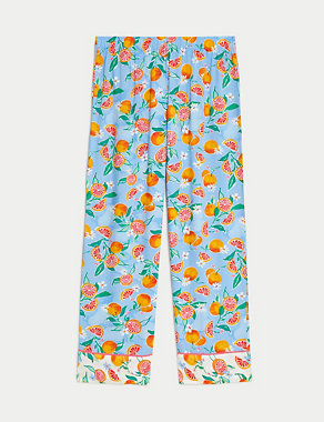 Floral Print Pyjama Bottoms Image 2 of 6