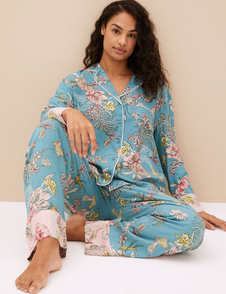 Floral Pyjama Bottoms, M&S Collection