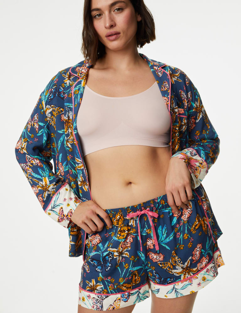 M&s pj shorts top