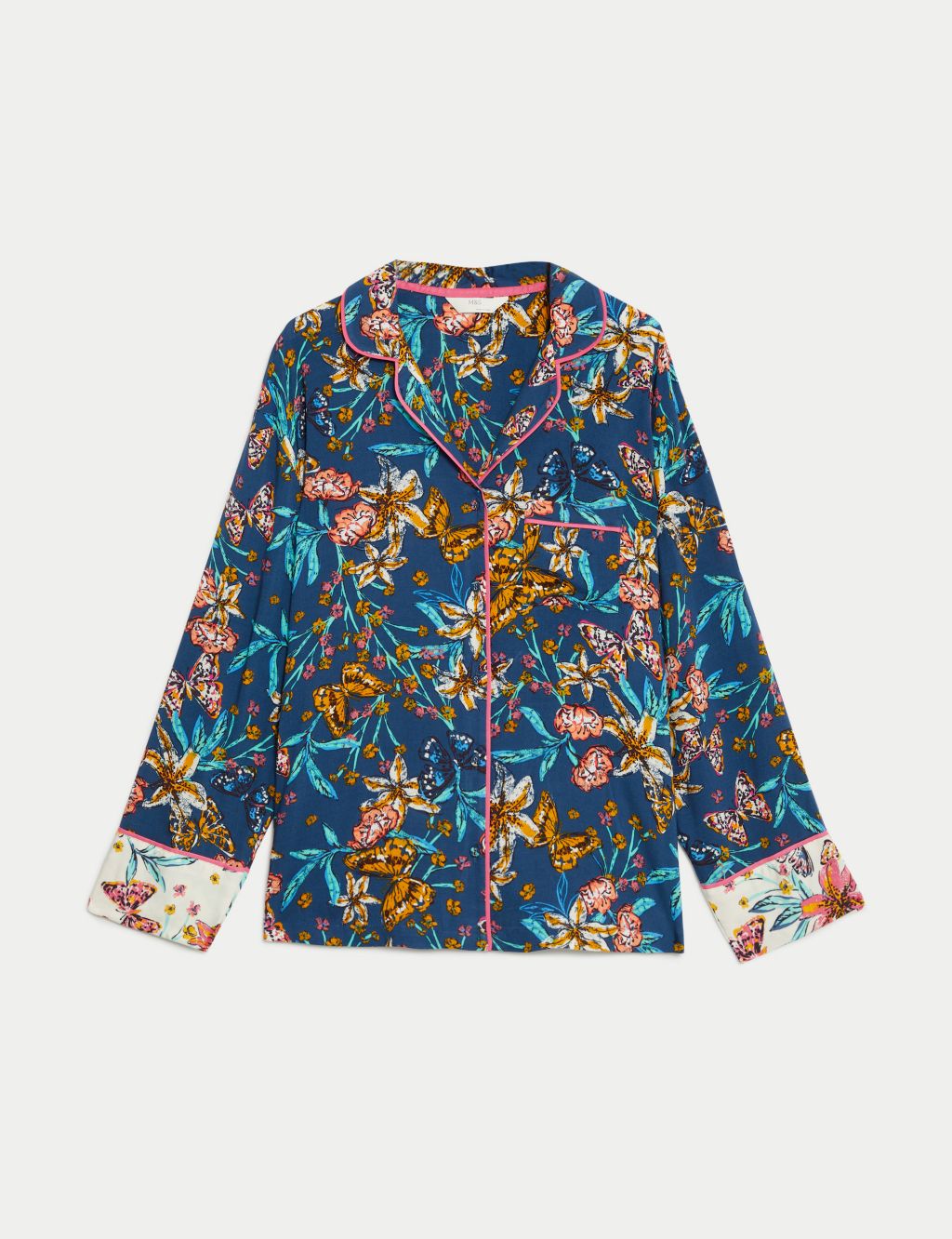 Buy Floral Print Pyjama Top | M&S Collection | M&S