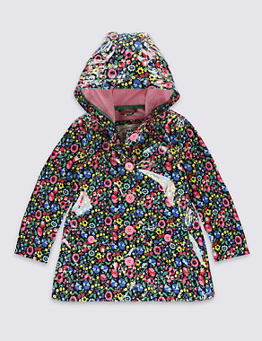 Floral Print Raincoat with Stormwear (3 Months - 5 Years) Image 2 of 3