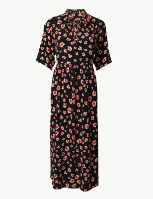 marks and spencer ladies dresses in midi length