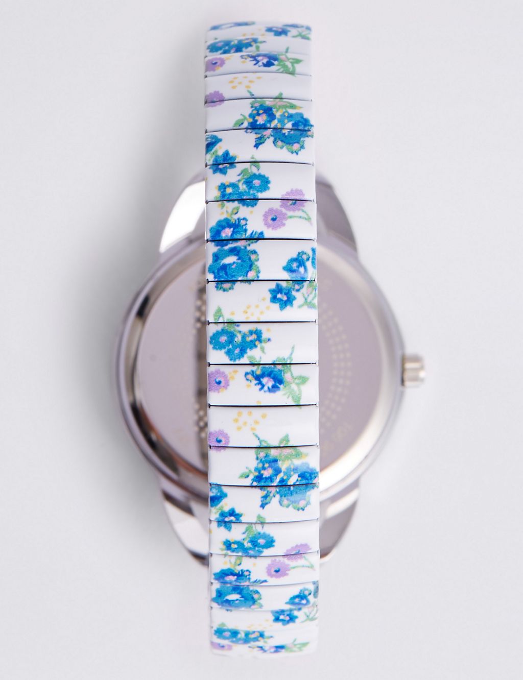 Floral Print Round Face Expander Watch 4 of 4