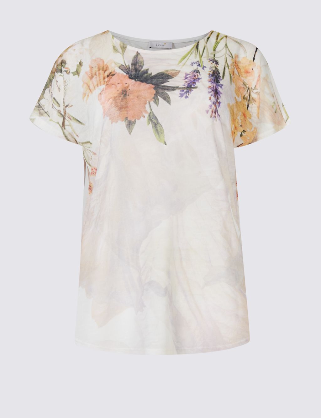 Floral Print Short Sleeve T-Shirt 1 of 4