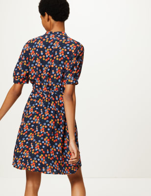 Marks and spencer floral print outlet dress