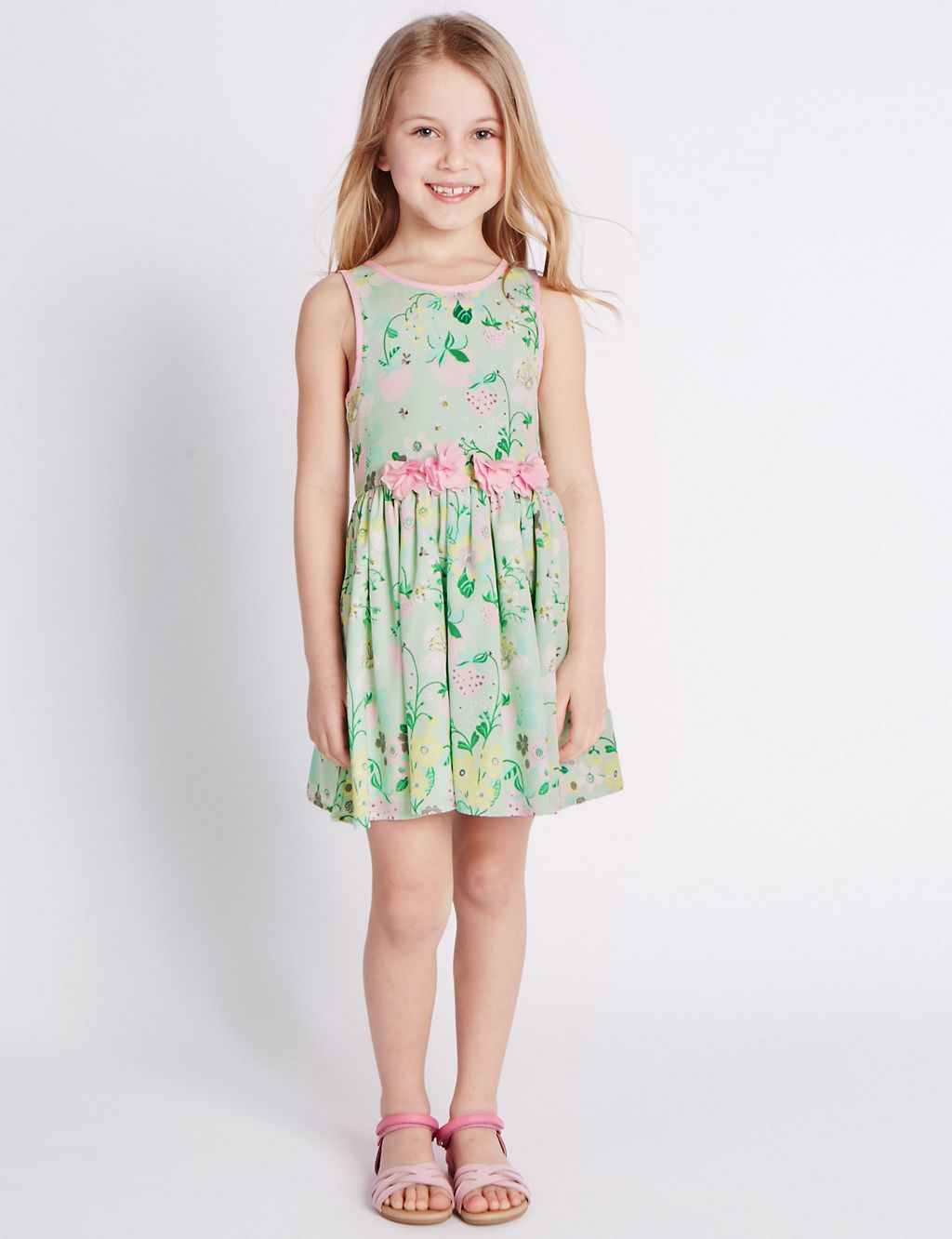 Floral Prom Dress (1-7 Years) 3 of 3