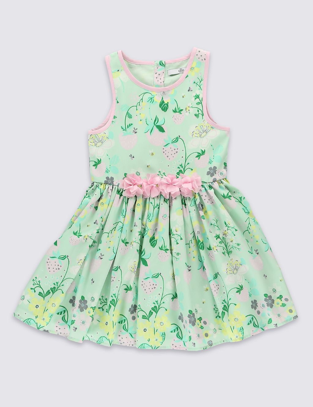 Floral Prom Dress (1-7 Years) 1 of 3