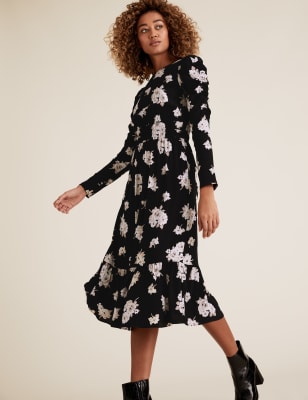 Floral shop dress m&s