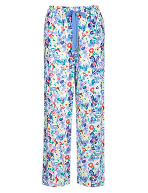 Floral Pyjama Bottoms with Modal Image 2 of 7