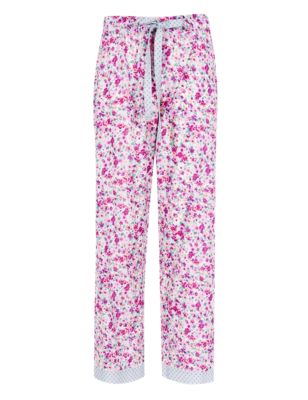 Floral Pyjama Bottoms with Modal | M&S Collection | M&S
