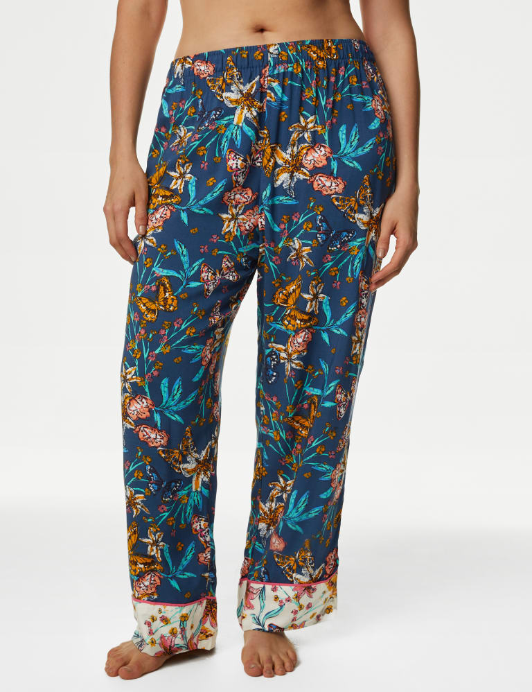 Floral Pyjama Bottoms M S Collection M S