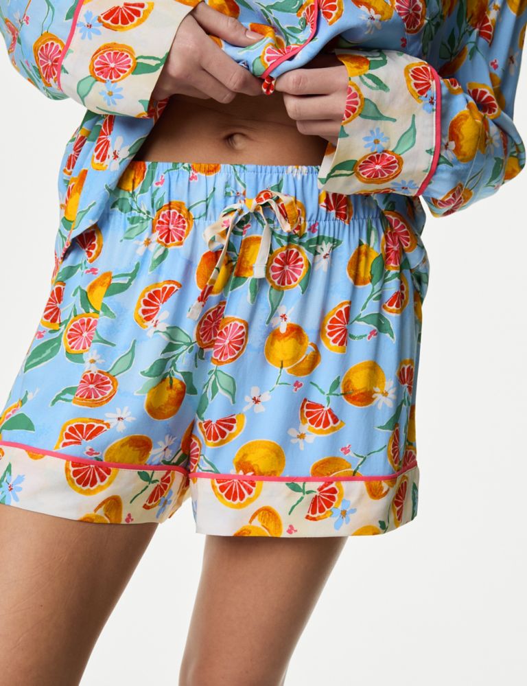 Floral Pyjama Shorts 4 of 6
