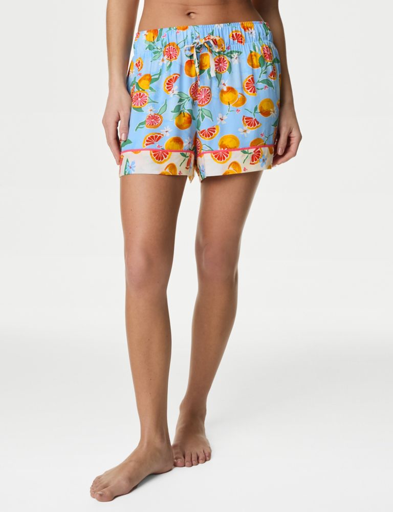 Floral Pyjama Shorts 5 of 6