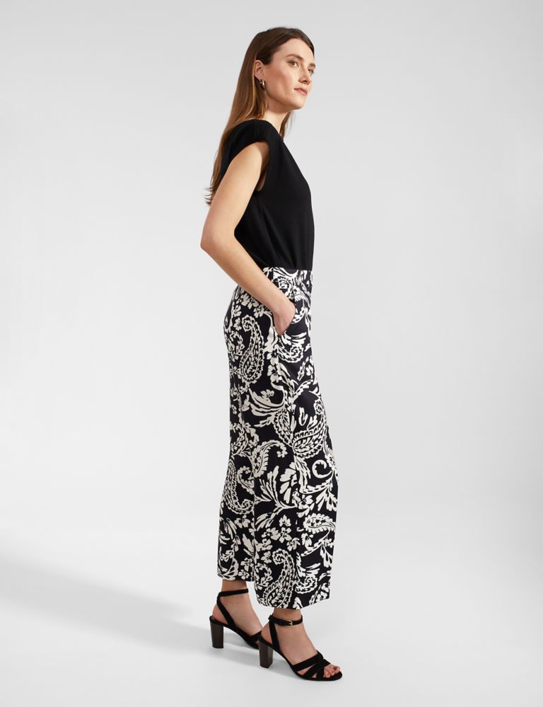 Floral Relaxed Culottes 5 of 7