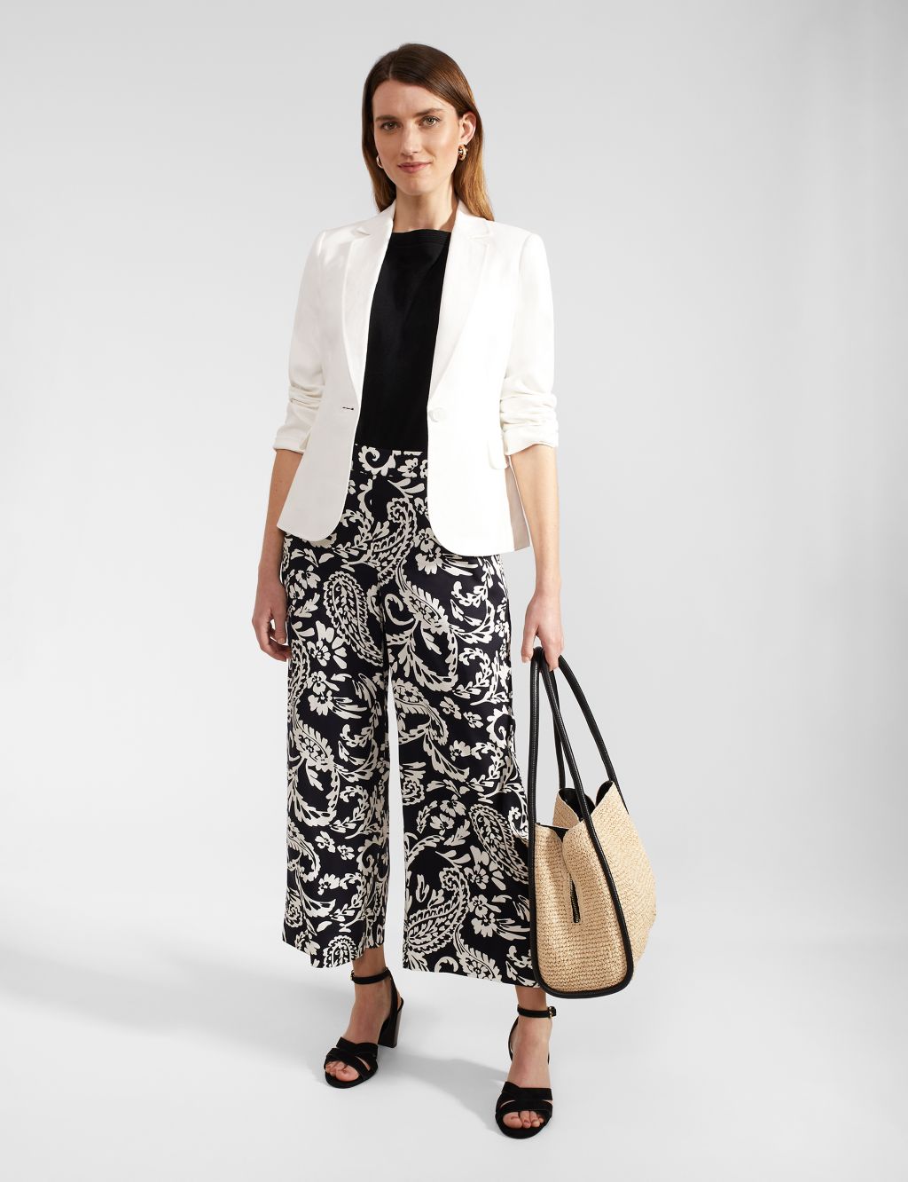 Floral Relaxed Culottes 4 of 7