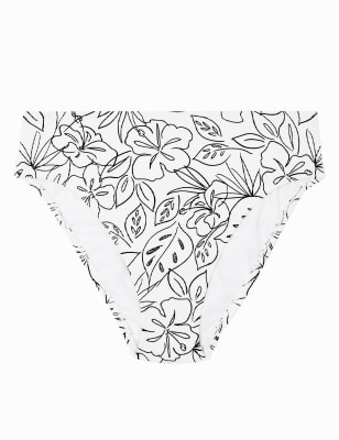 m&s black bikini bottoms