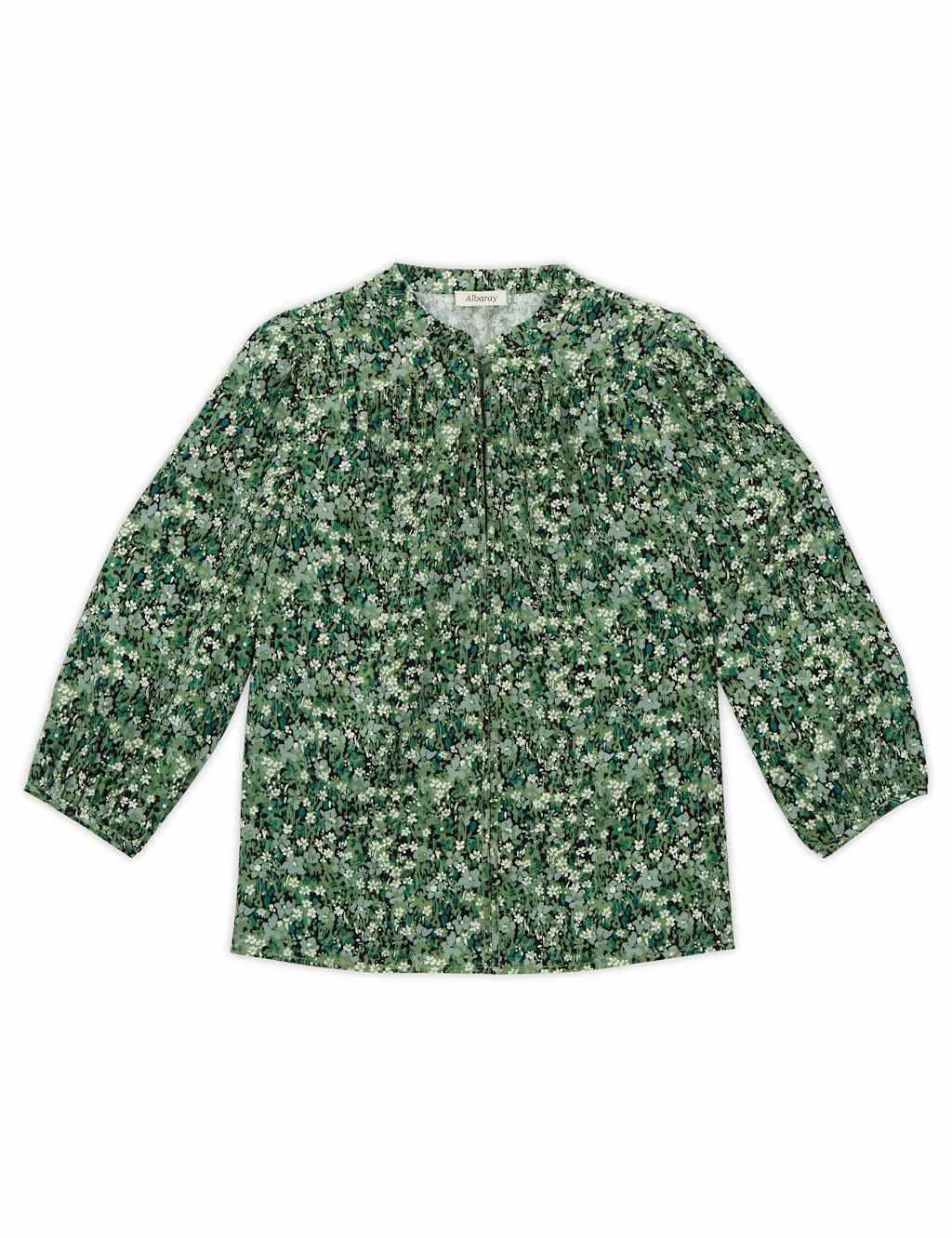 Floral Round Neck Blouse 2 of 4