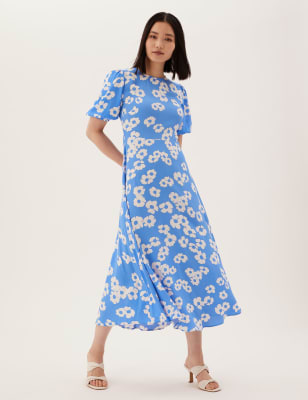 m&s midaxi dress