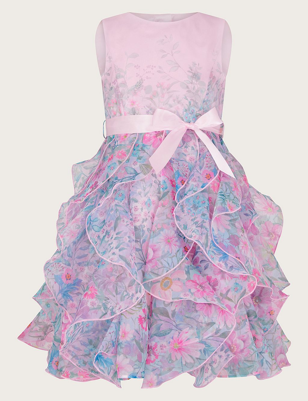 Floral Ruffle Occasion Dress (3-15 Yrs) 3 of 3