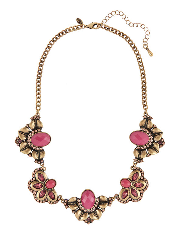 Floral Segment Collar Necklace Image 1 of 1