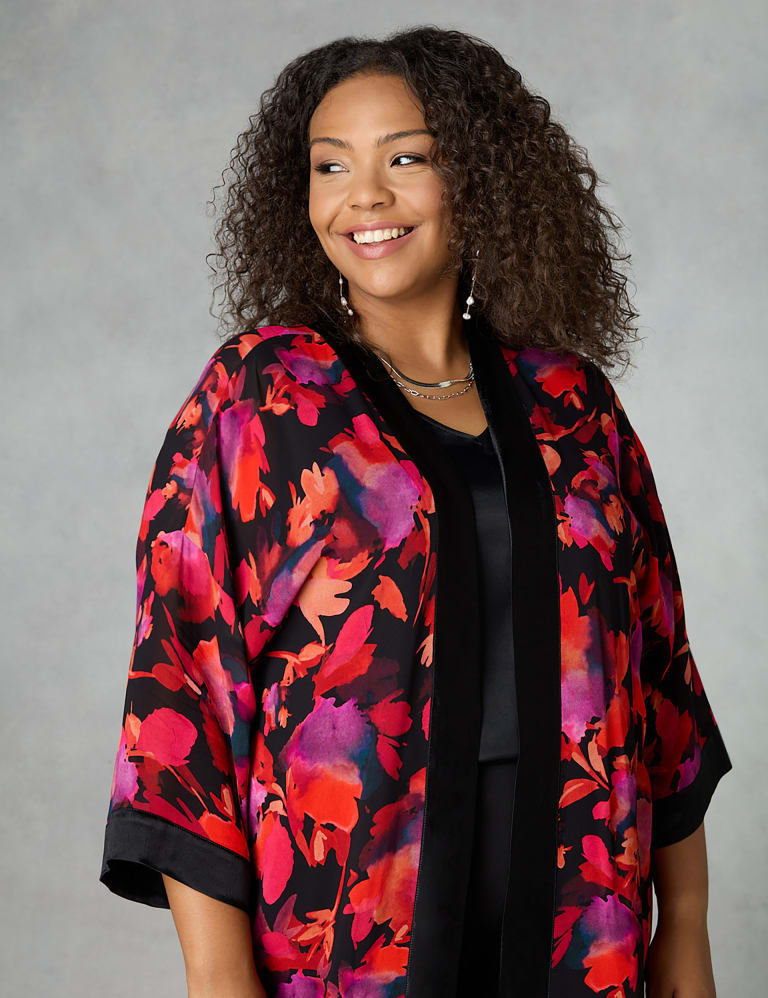 Short 2025 kimono cardigan