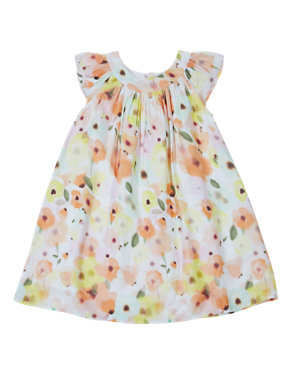 Floral Sleeveless Dress (1-7 Years) Image 2 of 3